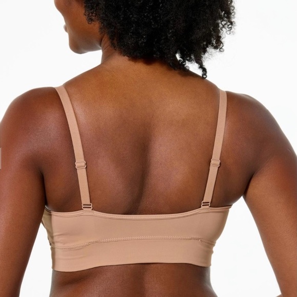 Rhonda Shear 2-pack Butterknit No Wire Underwire Bra Size XL Beige White NWOT - Picture 3 of 16